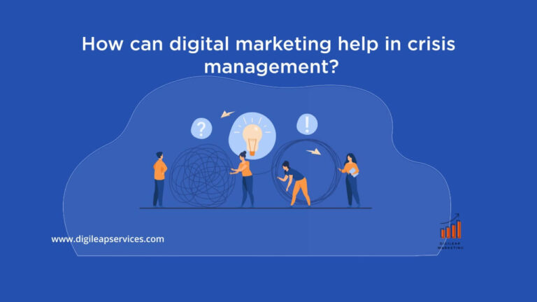 
  How can digital marketing help in a crisis management?