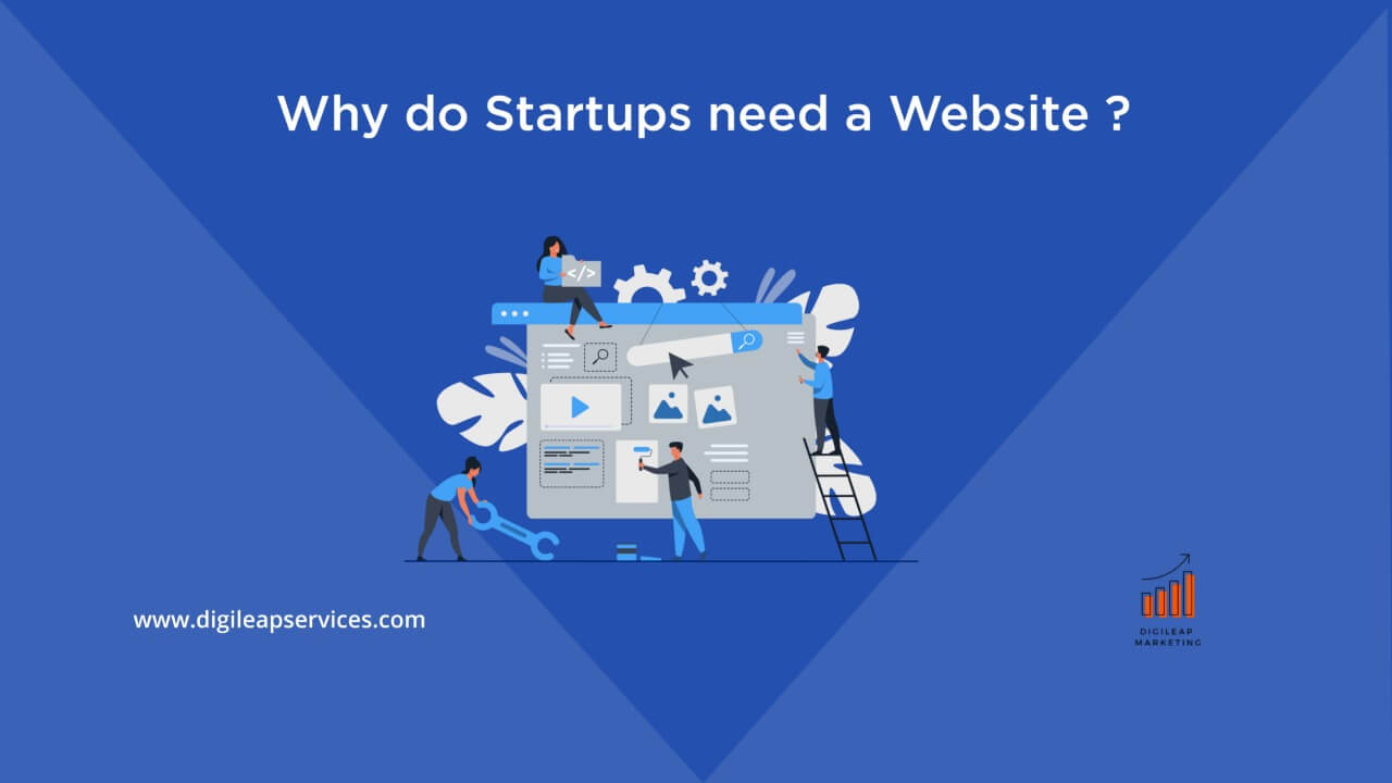 Digital marketing, Why do startups need a website?, website, startups, entrepreneur