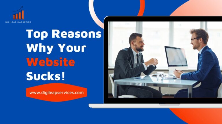 
  Top reasons why your website sucks