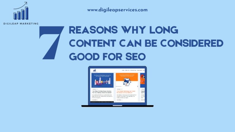 
  7 Reasons Why Long Content can be considered good for SEO
