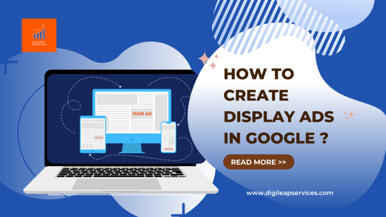 
  How to create  display ads in google