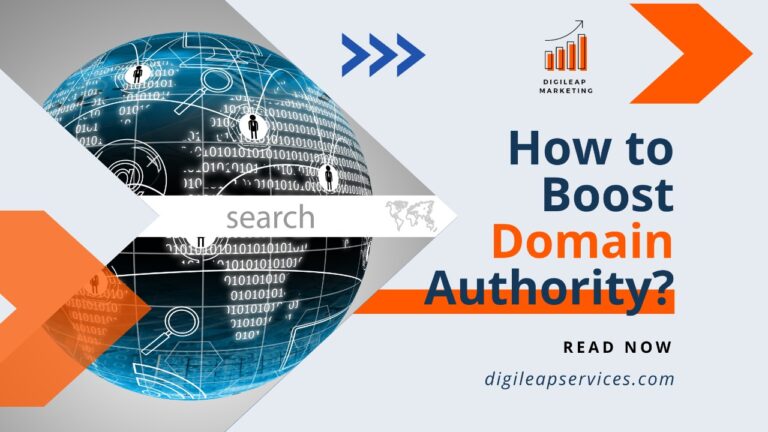 
  How to increase domain authority?