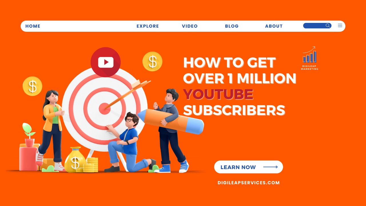 How to get over 1 million youtube subscribers, youtube subscribers, youtube
