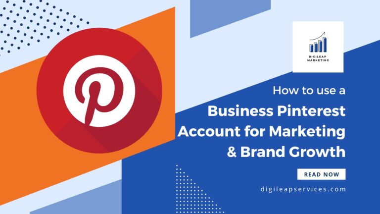 
  How to use a business Pinterest account for marketing and Brand growth