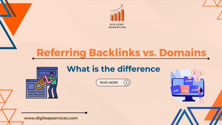 
  Referring Backlinks vs. Domains: Know the interesting difference