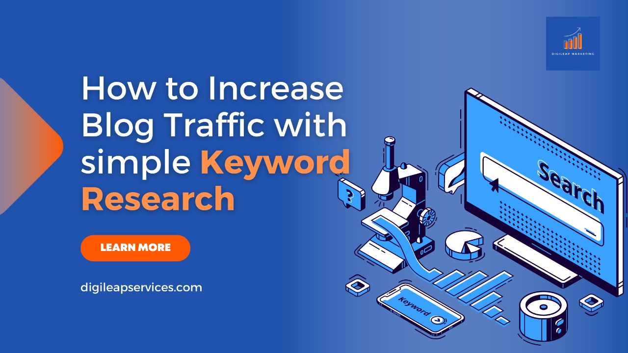 How to increase blog traffic with simple keyword research, Increase blog traffic with keywords