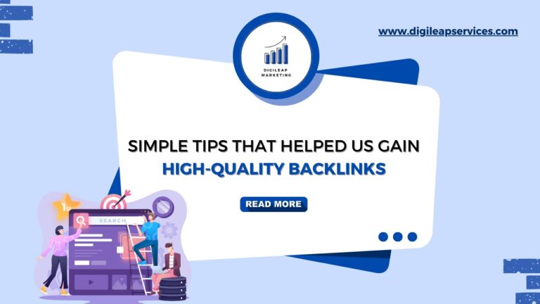 
  Simple Tips that Helped us Gain High Quality Backlinks