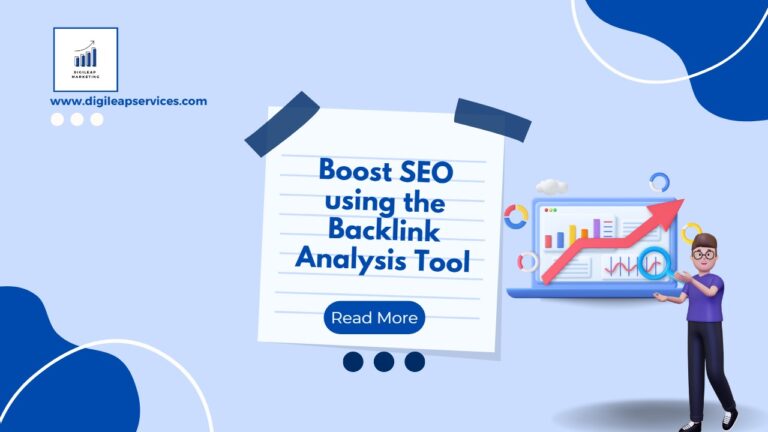 
  Boost SEO using the Backlink Analysis Tool