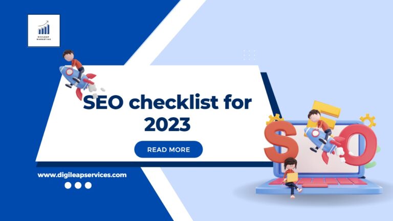 
  SEO Checklist for 2023