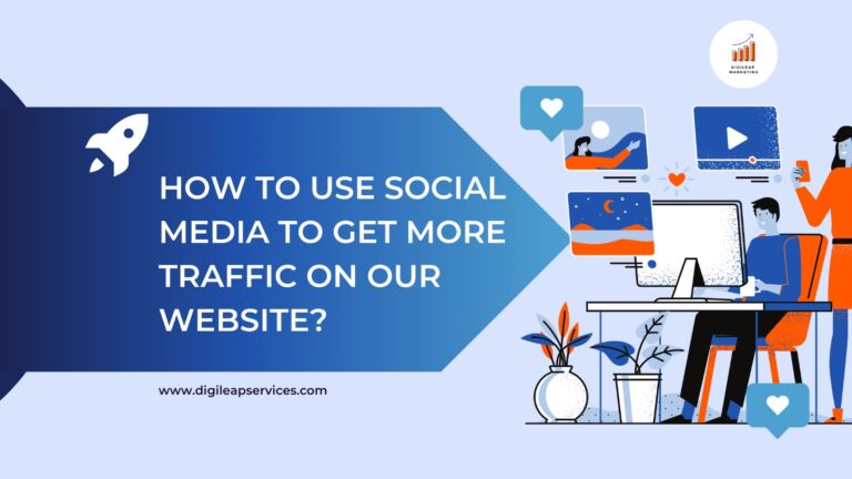 
  How to use social media to get more traffic on our website?