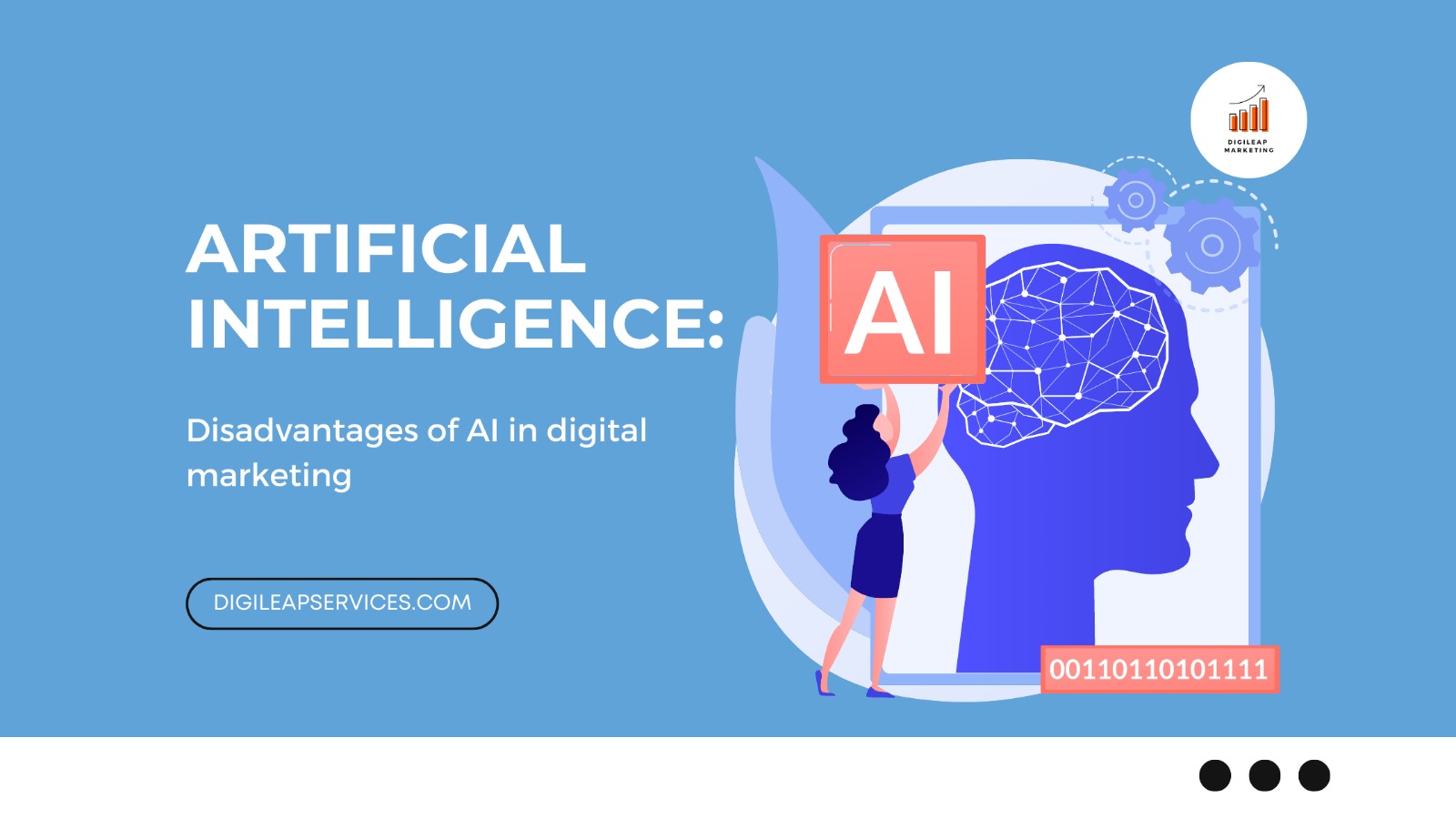 Artificial intelligence: Disadvantages of AI in digital marketing, Disadvantages of AI, Artificial intelligence, AI