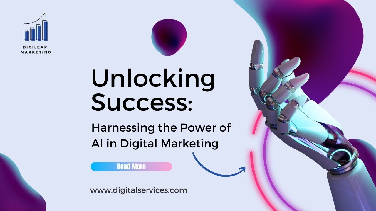Unlocking Success: Harnessing the Power of AI in Digital Marketing, AI in Digital Marketing, Digital Marketing,