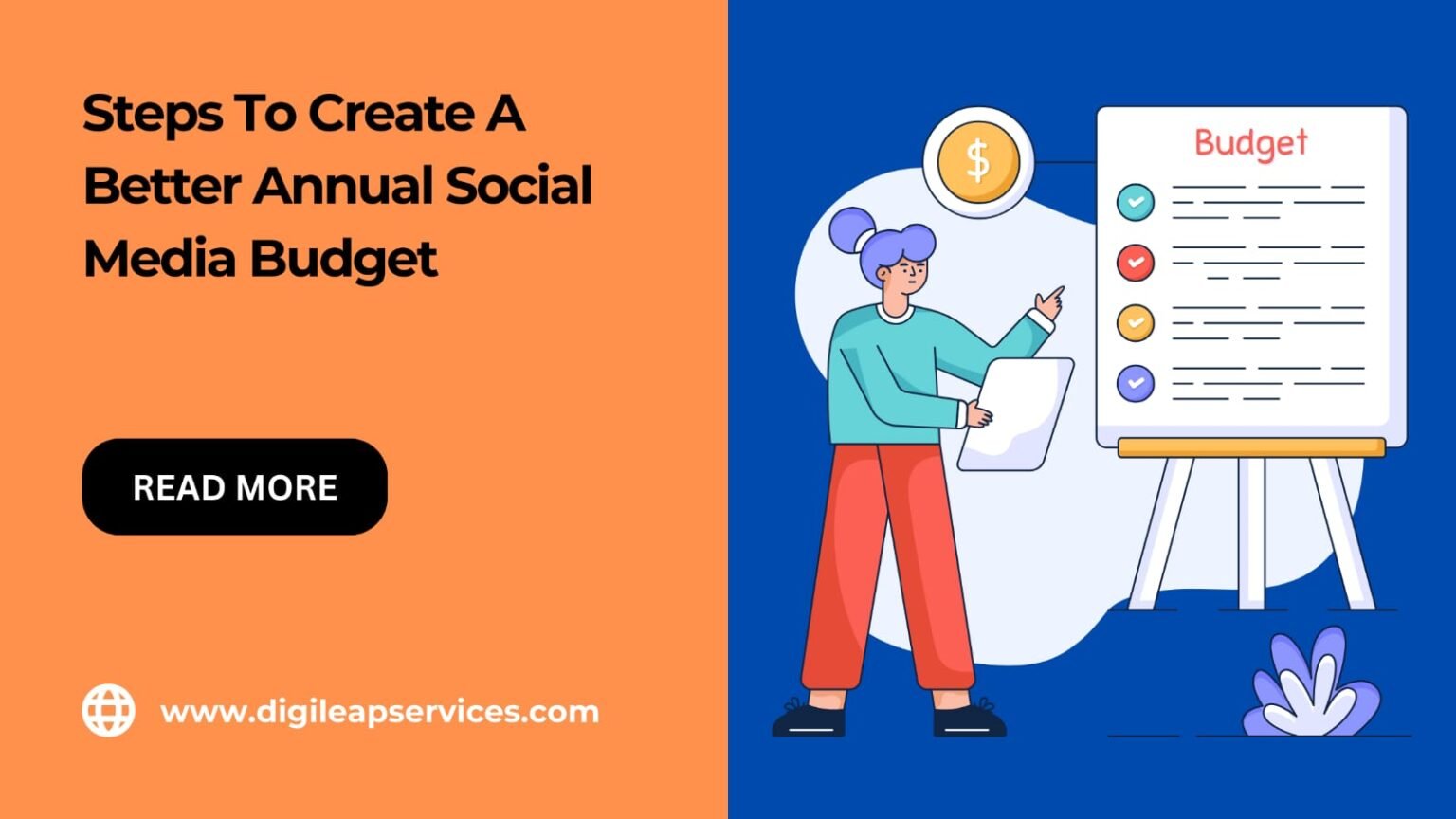 Steps to Create a Better Annual Social Media Budget - Digi Leap
