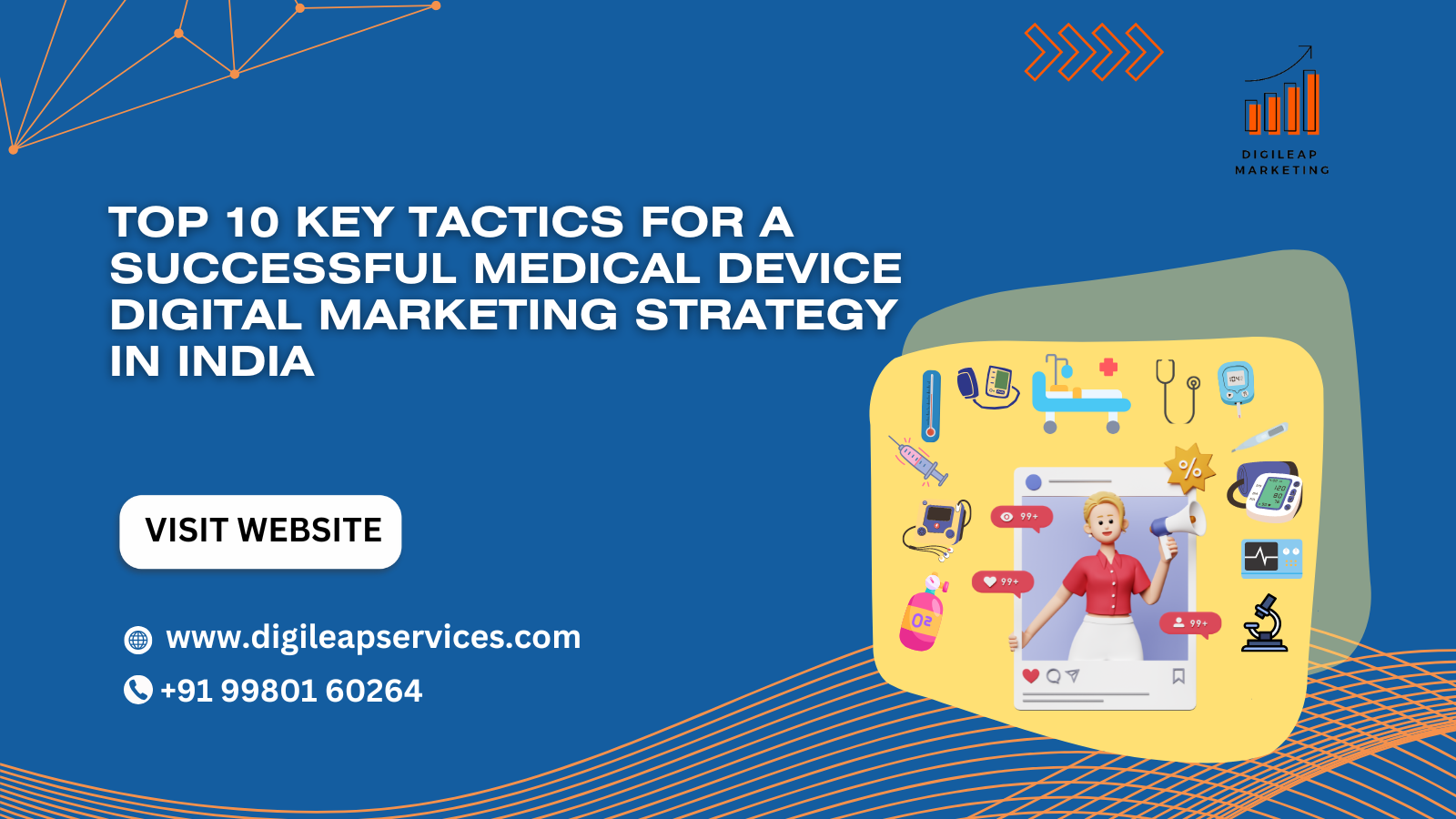 Top 10 Key Tactics for a Successful Medical Device Digital Marketing Strategy in India