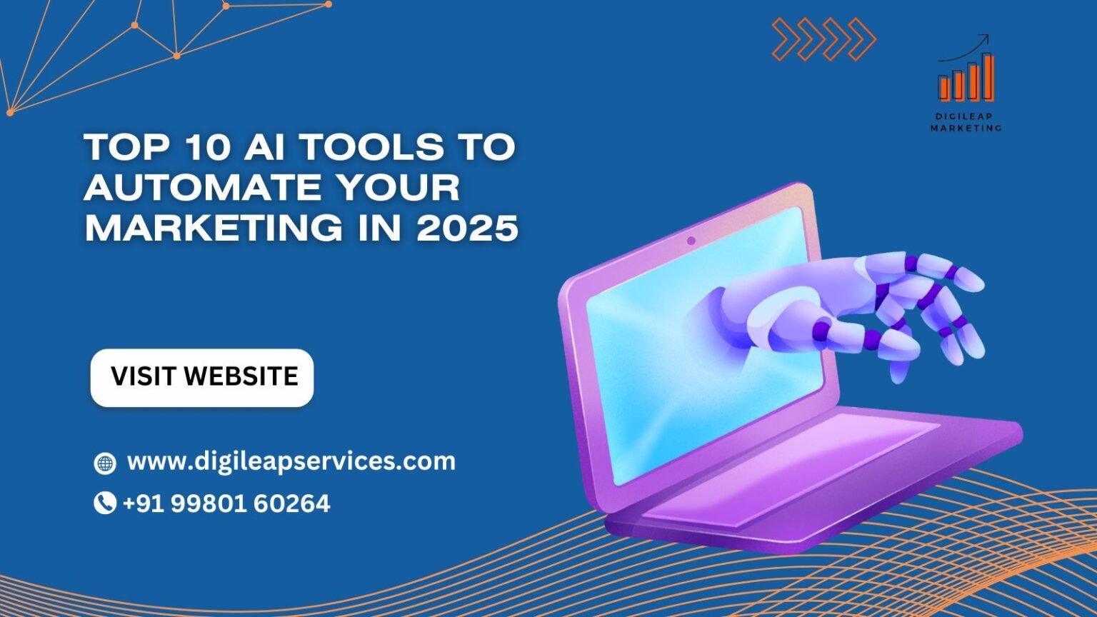 Top 10 AI Tools for Marketing Automation in 2025