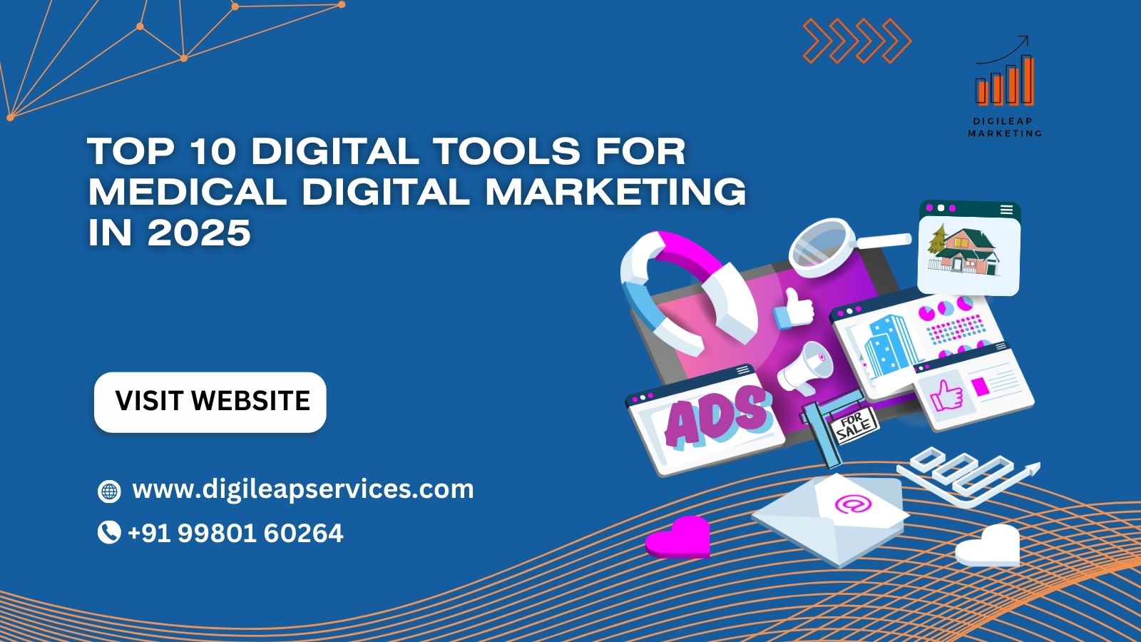 Top 10 Digital Tools for Medical Digital Marketing in 2025