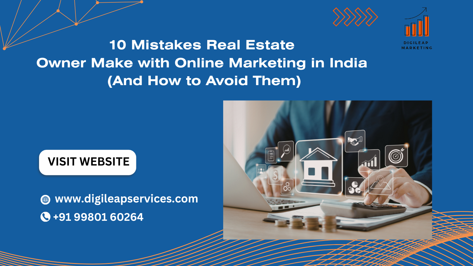 Real estate marketing mistakes in India affecting online lead generation