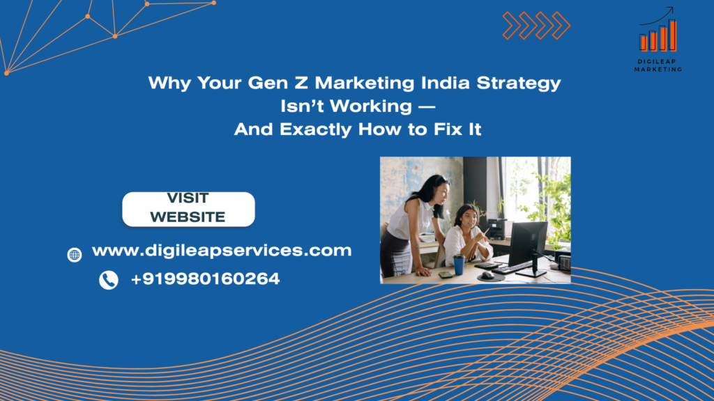 Gen Z Marketing India strategy showing difference between polished ads and authentic content for Indian youth