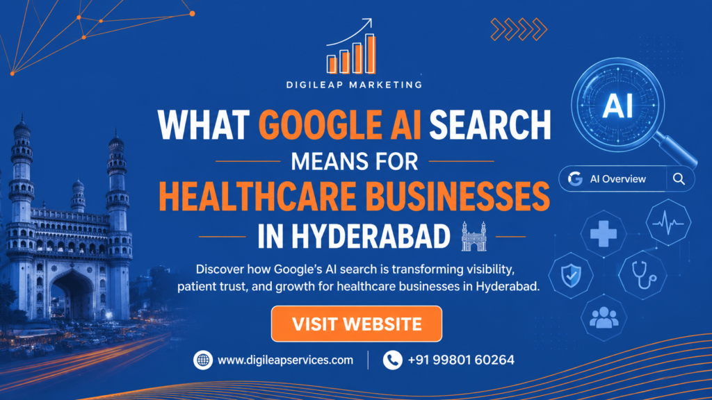 What Google AI Search Me⁠a‌ns for⁠ Healthcare Business‍es⁠ in Hyderabad