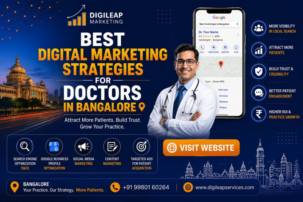 Best Digital Marketing Strategies for Doctors in Bangalore