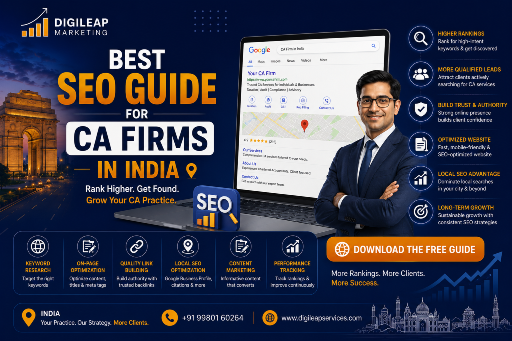 Best SEO Guide for CA Firms in India