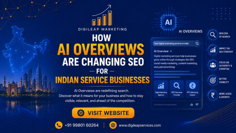 How AI Overviews Are Changing SEO for Indian Servic​e Busin‍esses