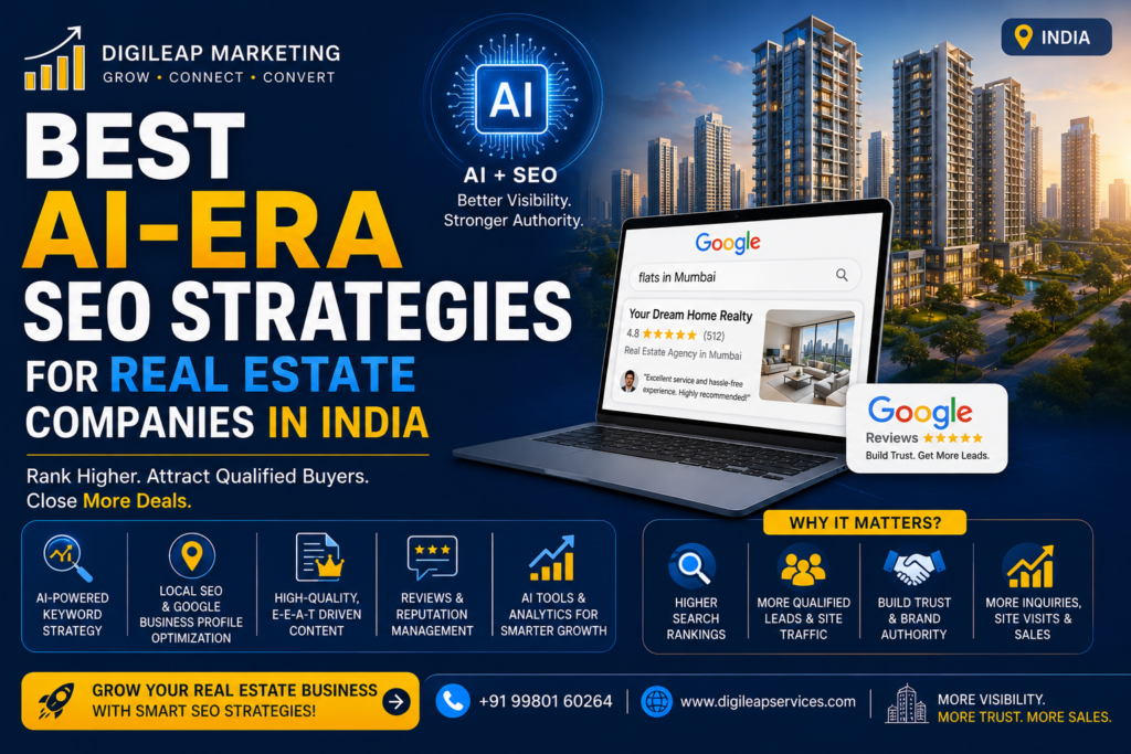 Best AI-Era SEO Strategies for Real Estate Companies in India
