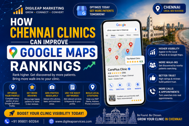 How Chennai Clinics Can Improve Google Maps Rankings