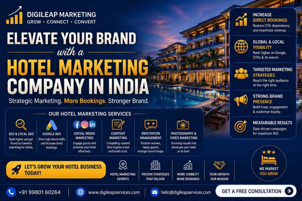 Elevate Your Brand with a Hotel Marketing Company in India