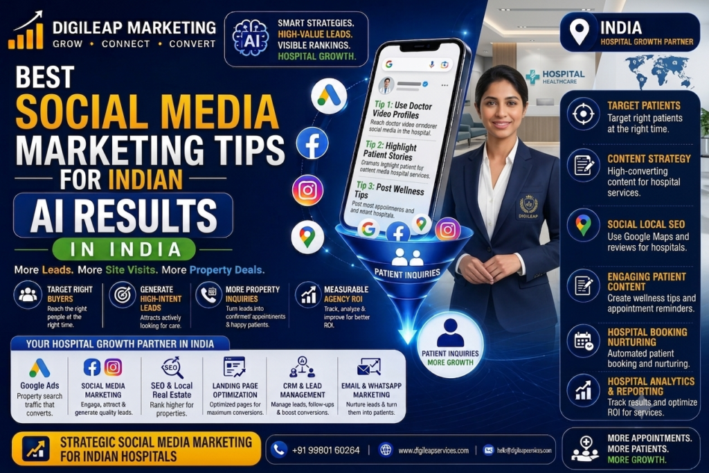 Best Social Media Marketing Tips for Indian Hospitals