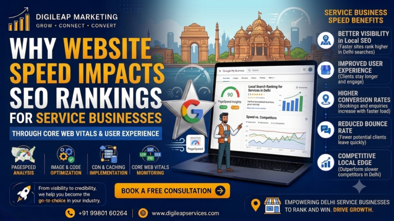 Why Website Speed Impacts SEO Rankings for Service Businesses