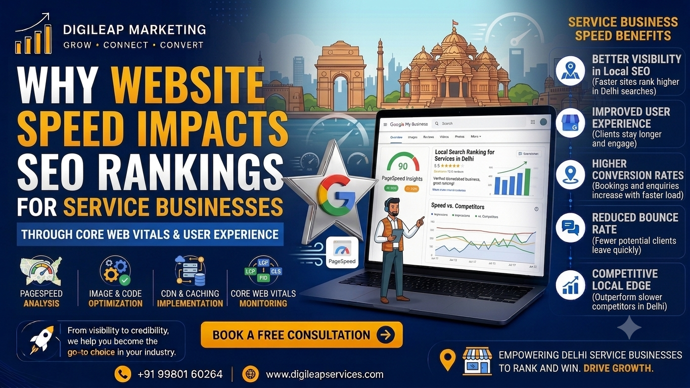 Why Website Speed Impacts SEO Rankings for Service Businesses