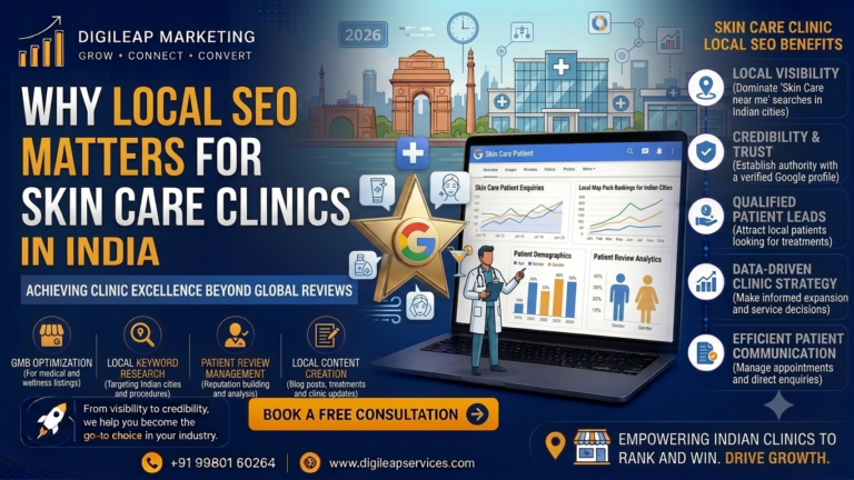 Why Local SEO Matters for Skin Care Clinics in India