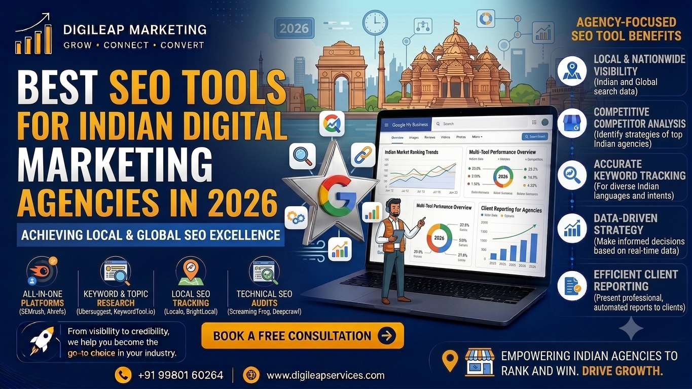 Best SEO Tools for Indian Digital Marketing Agencies in 2026