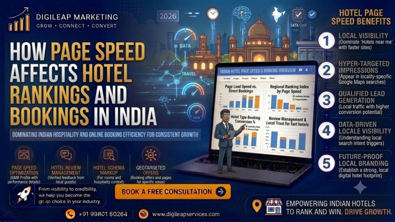 How Page Speed Affects Hotel Rankings and Bookings in India