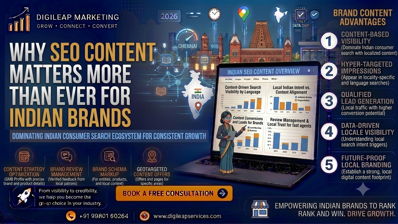 Why SE‍O Content Matters More Than E‌ver for India⁠n Brands
