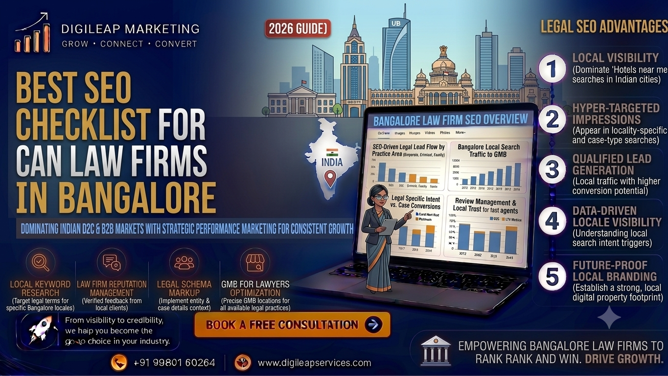 Best SEO Ch⁠e‍cklist for Law Firms in‍ Ba⁠ngalore