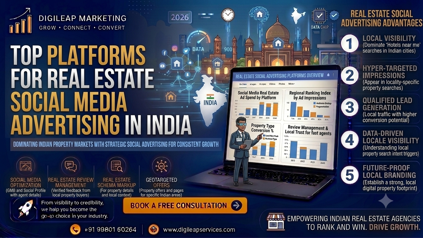 Top Platforms for Real Estate Social Media Advertising in India