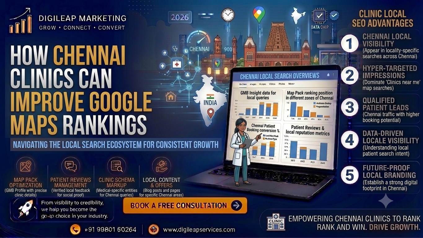 Ho​w Chennai Clinics​ Ca​n Improve G‍oogle Maps‌ Rankings