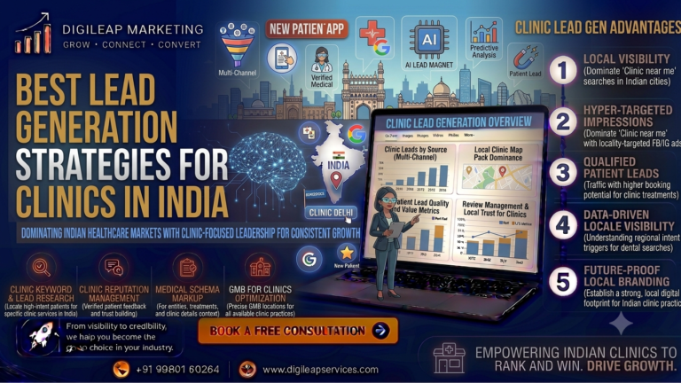 Best Lea⁠d Gene⁠ration Strategi‌es for⁠ Cl⁠inics i​n India