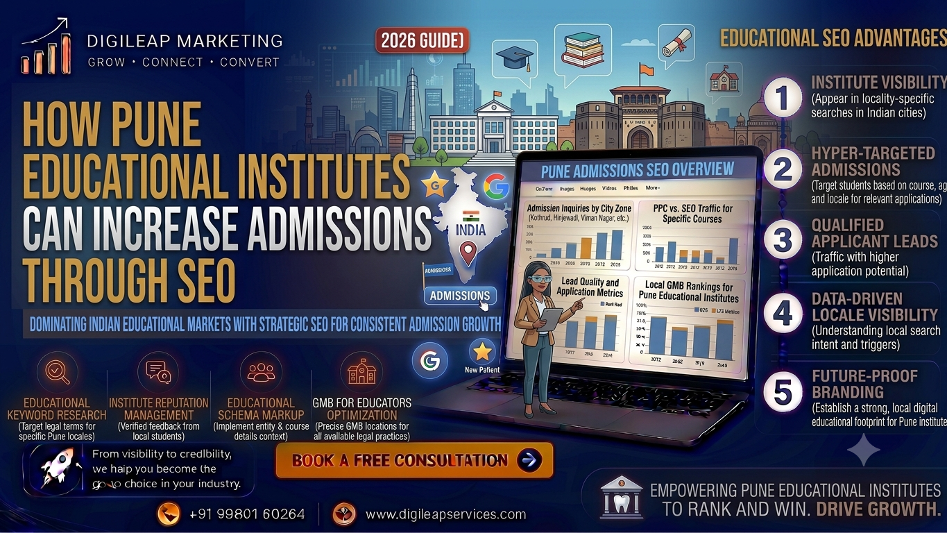 How P⁠une Educational‌ Institutes Can Inc⁠rease Admissio‌ns Through SEO