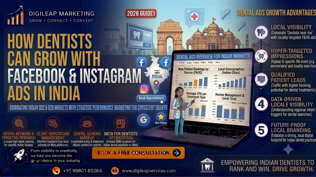 How Dentists Can Grow with Facebook & Instagram Ads in India