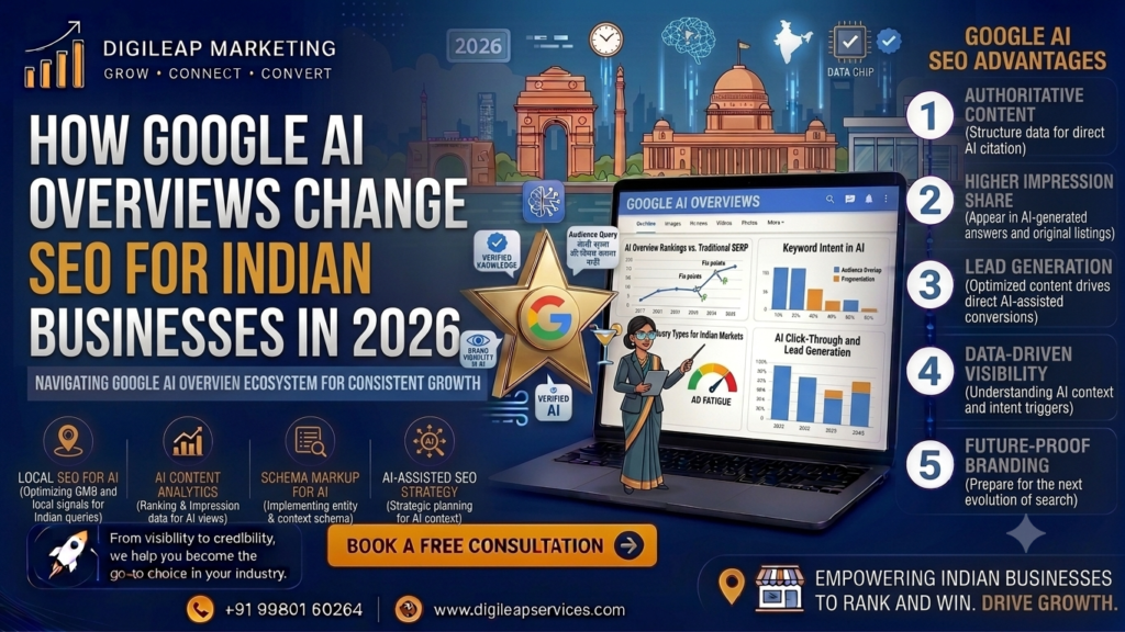 How Google AI Overviews Change SEO for Indian Businesses in 2026