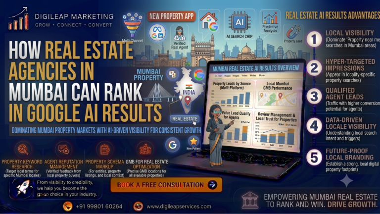 How Real⁠ Es⁠tate Agencies in Mumba⁠i​ Ca​n Rank in Google AI Results