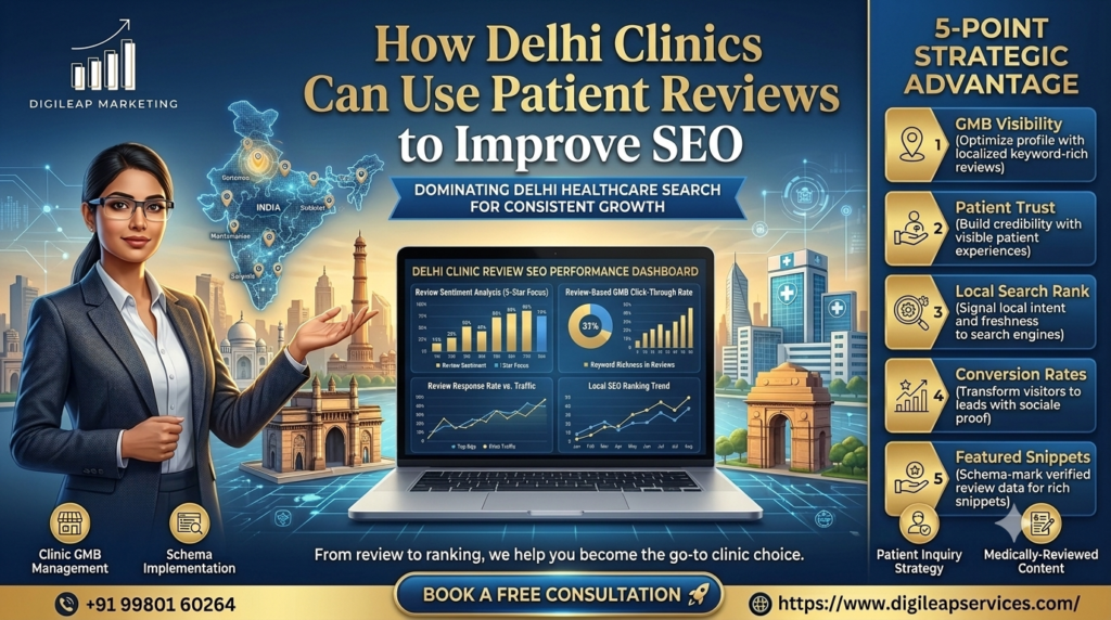 How Delhi Clinics Can Use Patient Reviews to Improve SEO