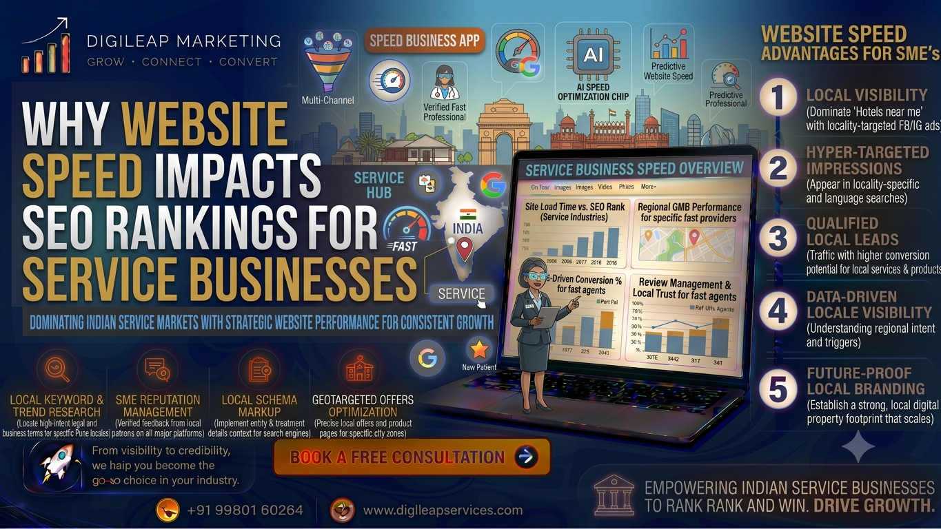 Why‍ Webs‌ite S​peed​ Impac‍ts‍ SEO Rank⁠ings for Service Businesses