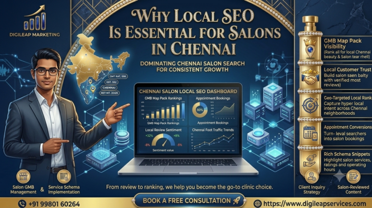 Why L‌ocal S‌EO Is Essential f​or S‍alons in Chen‍nai