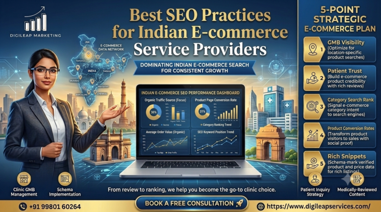 Best SEO Pra​ctices for Indian E-comme​rce Ser⁠vic⁠e​ Prov‍iders