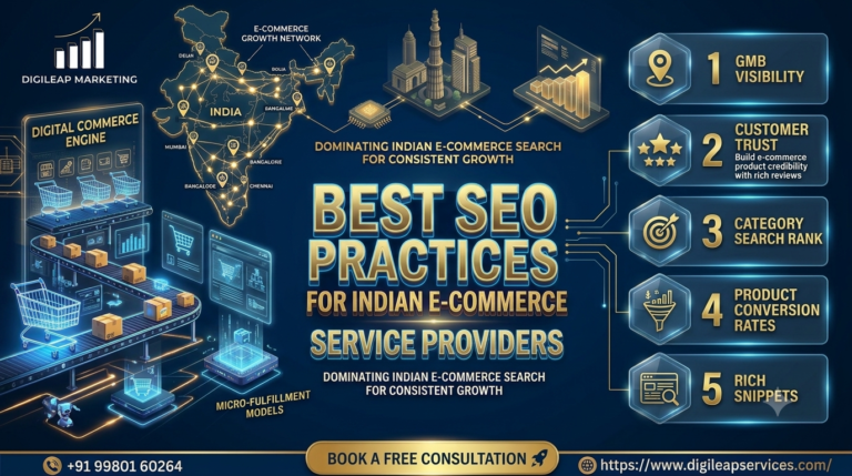 Best SEO Pra​ctices for Indian E-comme​rce Ser⁠vic⁠e​ Prov‍iders