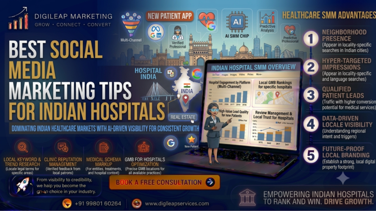 Best Soc⁠ial Media​ Mar​keting T‍i​ps for Indian Hospi⁠tals